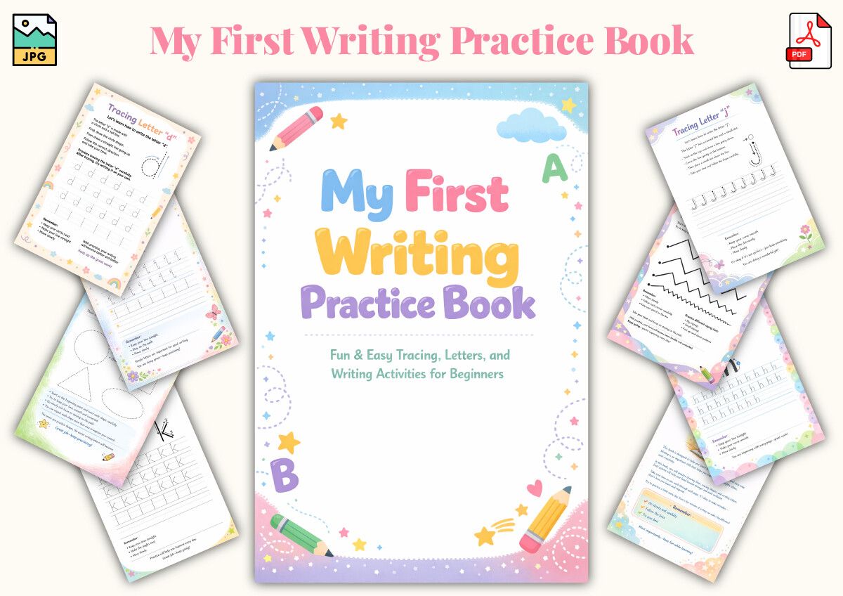 My First Writing Practice Book