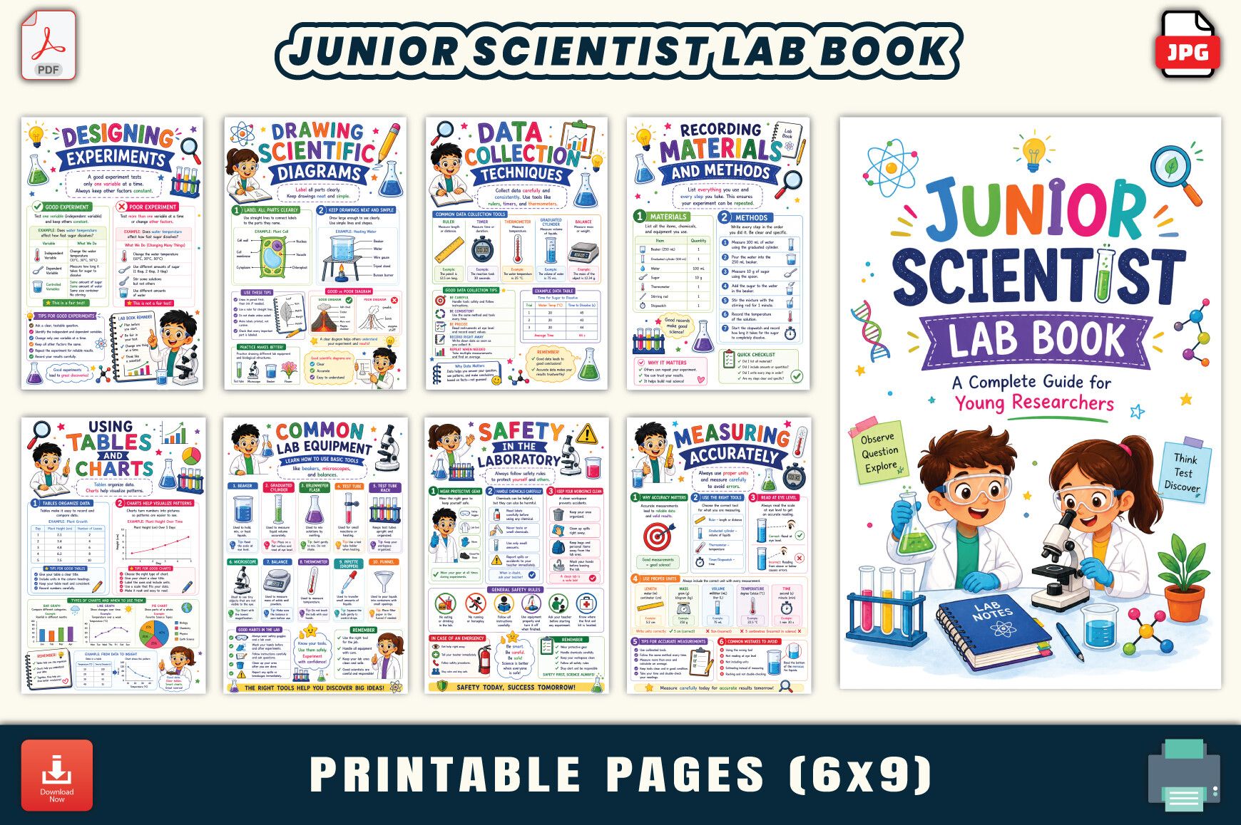 Junior Scientist Lab Book